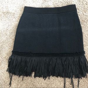 Club Monaco fringe skirt - size small